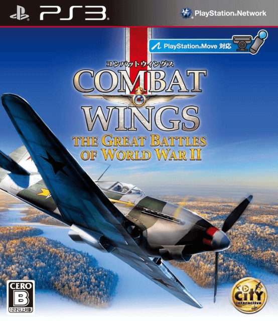 Combat Wings: The Great Battles of WWII box art for Playstation 3